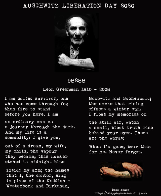 AUSCHWITZ LIBERATION 2020