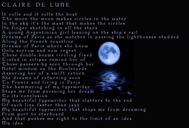 CLAIR DE LUNE